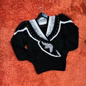 Vintage Antonello Preve Sweater – Black – Size P